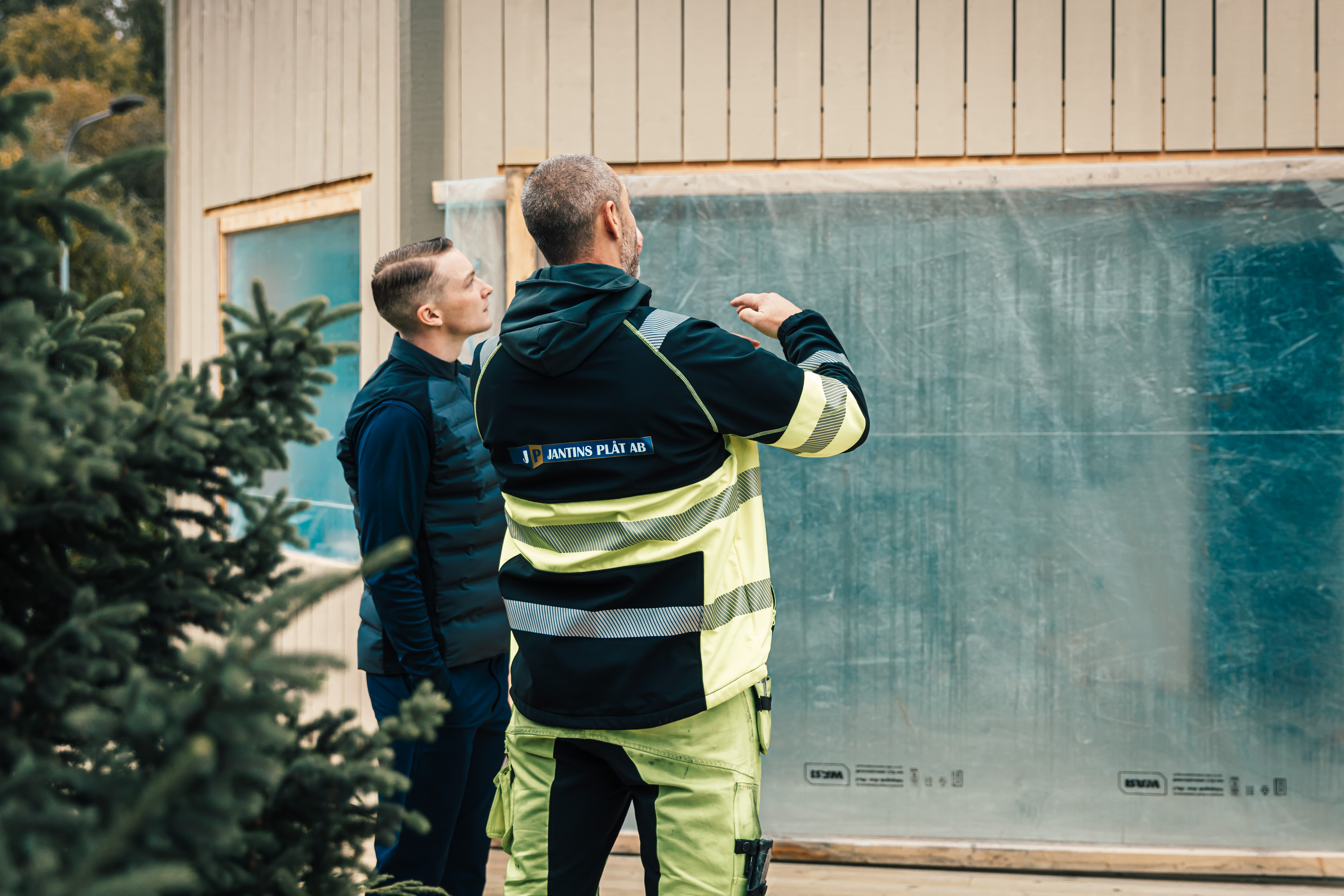 Kunden i focus Jantins Plåt